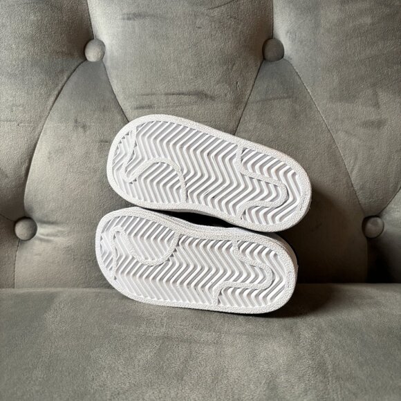 Adidas Superstar Snake White Metallic TD Toddler Sneaker‎ Shoes Size 6K NEW - Picture 6 of 6